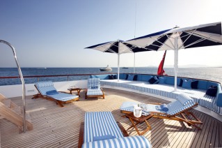 Motor Yacht SHANDOR -  Sun Deck Lounge